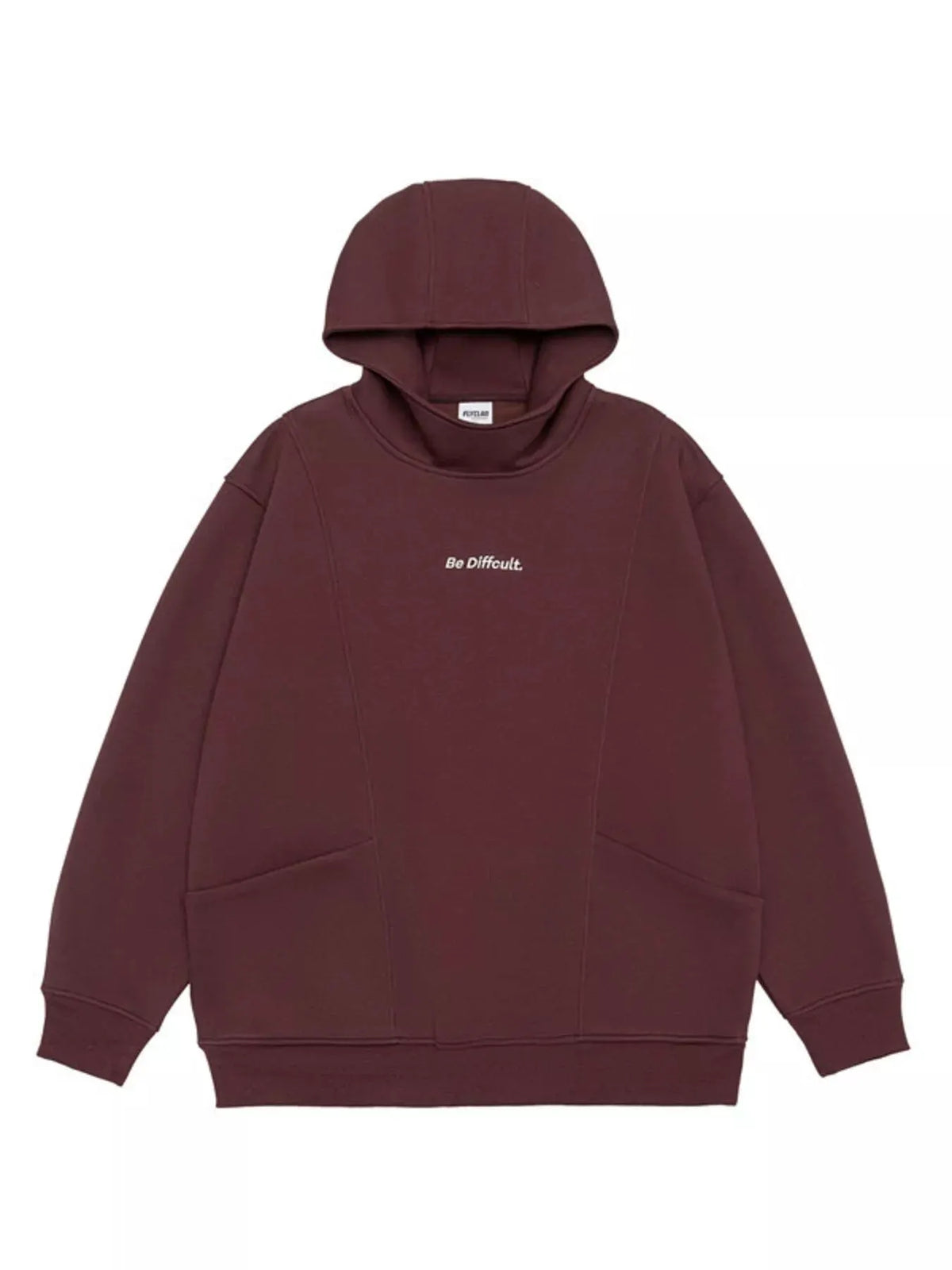 Men's Plus Size Letter Long Sleeve Hoodie by Trendsi