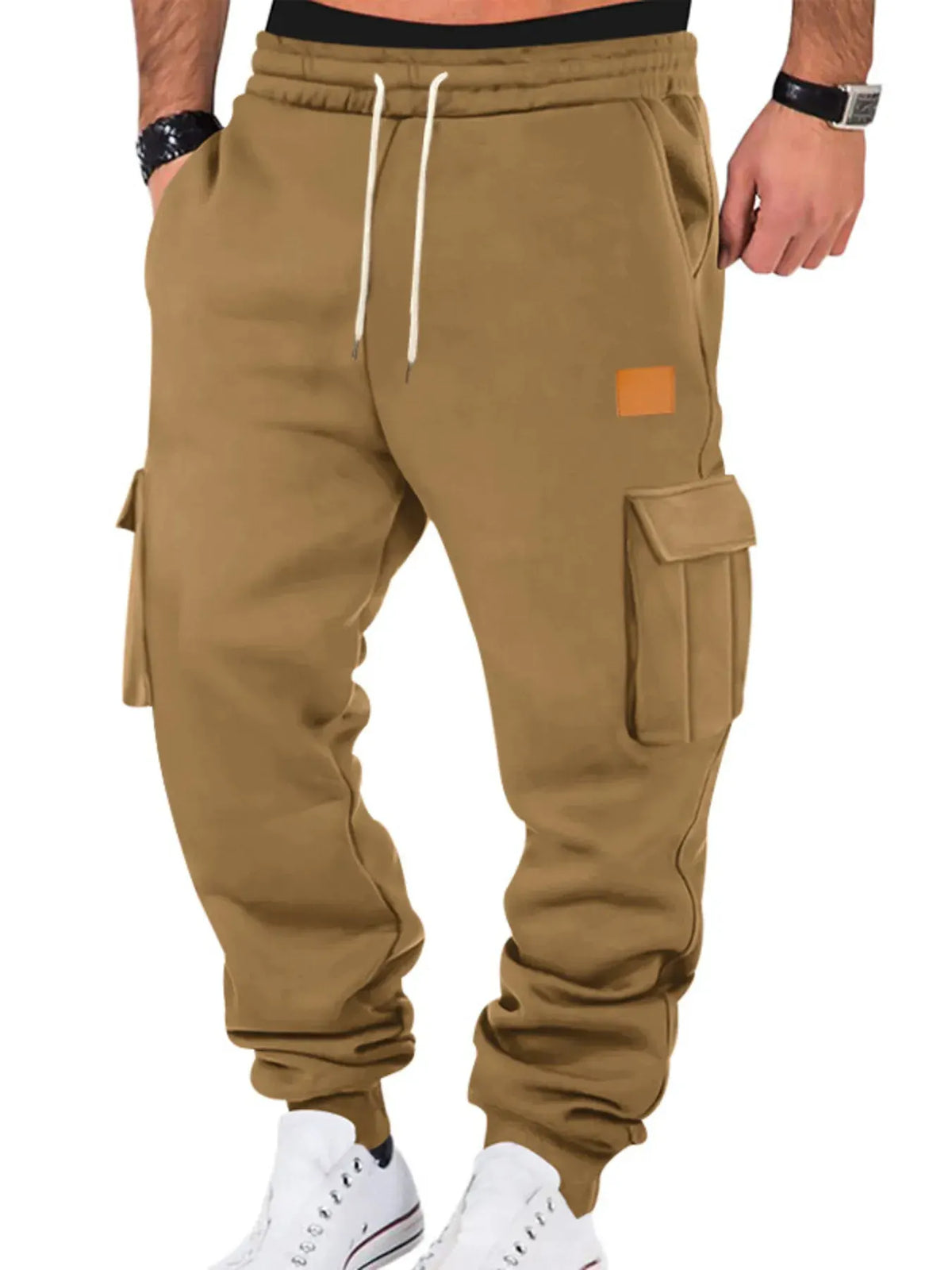 Men’s Drawstring Cargo Joggers | Partner Labels Selection by Partner Label