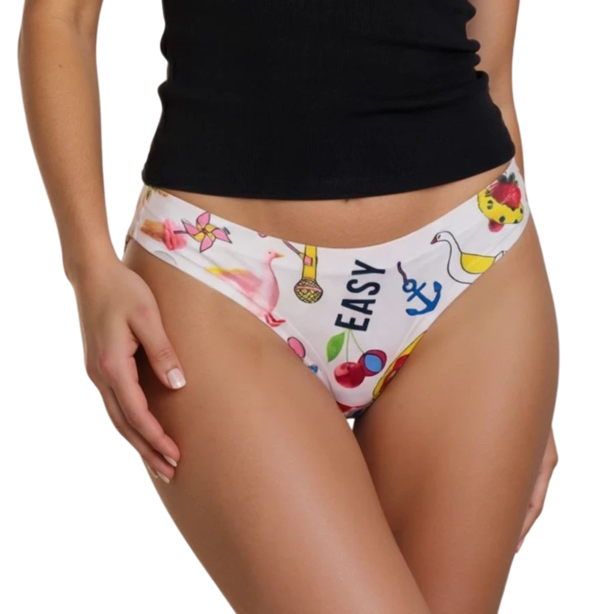 Memème Women’s Ultra-Comfortable EASY DAY - White - Panties | Breathable Cotton Crotch, Stretchy Fit, No Elastic Bands by Mememe