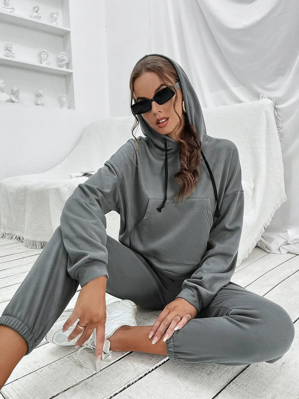Ivy Lane Sports Hoodie and Joggers Set by Ivy Lane