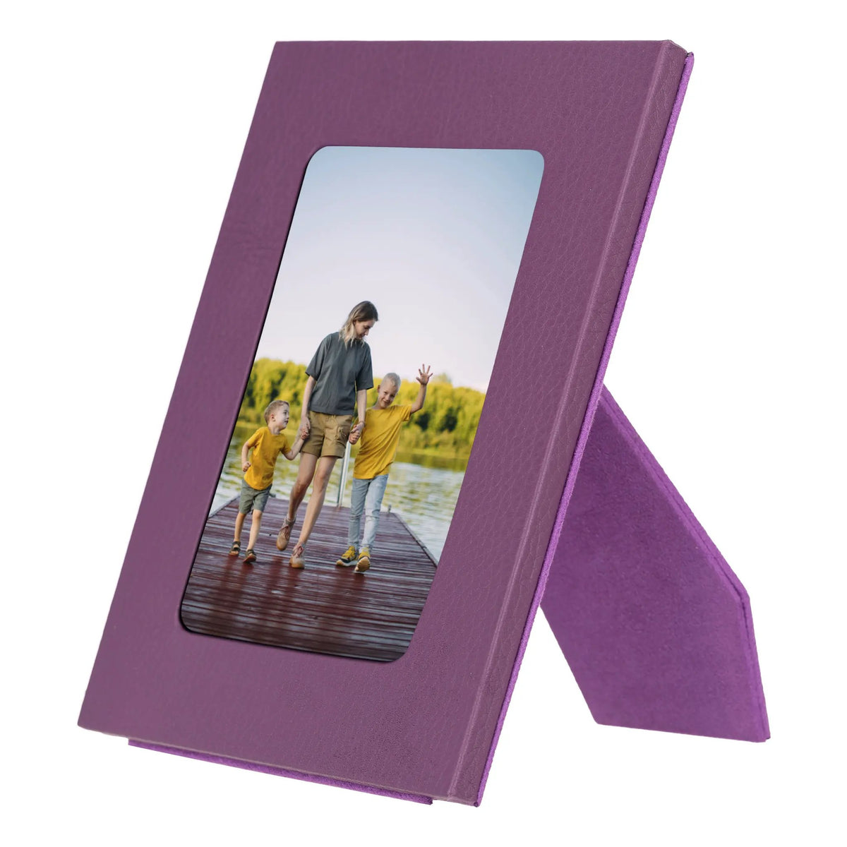 Live Leather Photo Frame by TORONATA