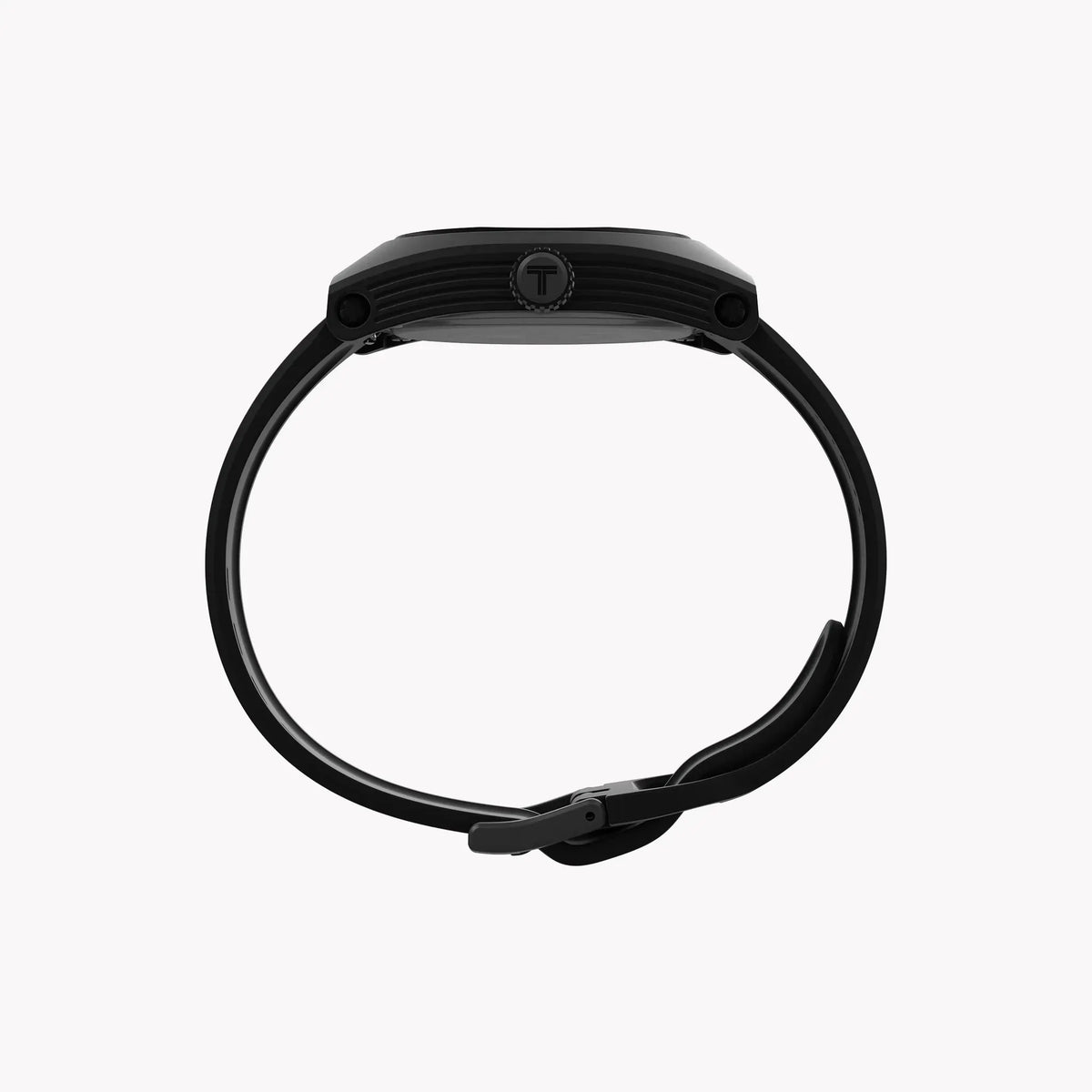 Timex Unisex Eco Ceramic Black Case Watch, Black Strap | Tw2w42400 by TIMEX