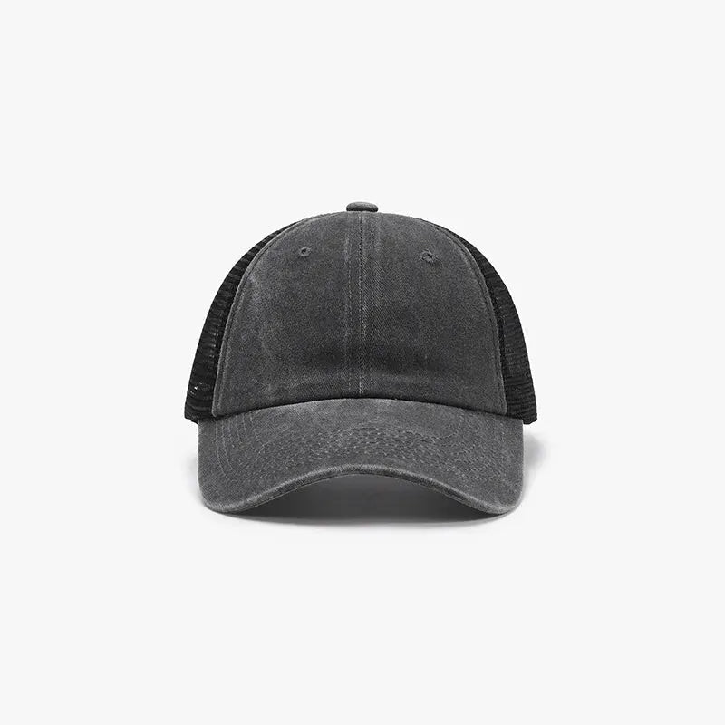 Breathable Mesh Adjustable Baseball Cap by Partner Label