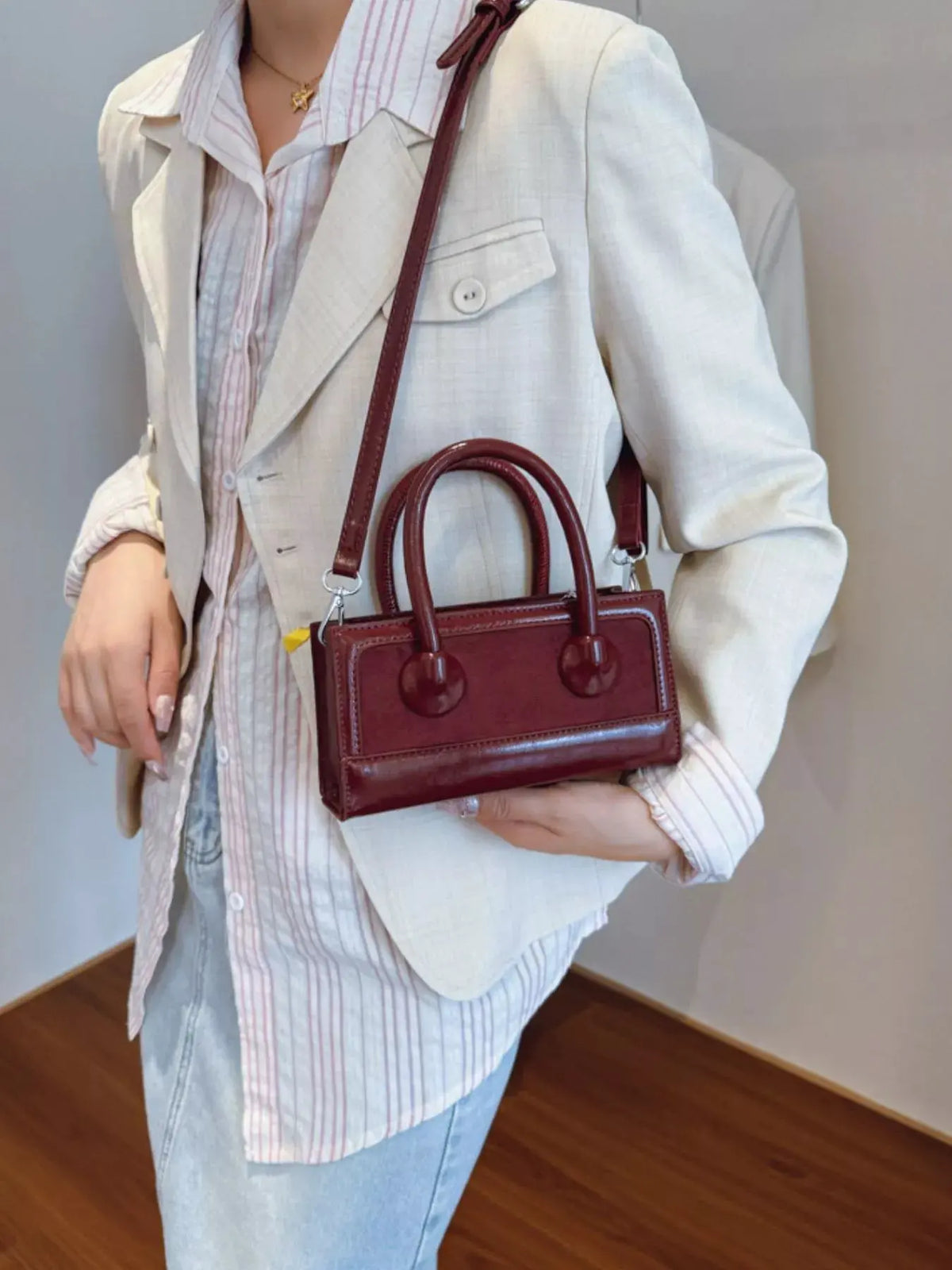 Top Handle Crossbody Bag by Partner Label