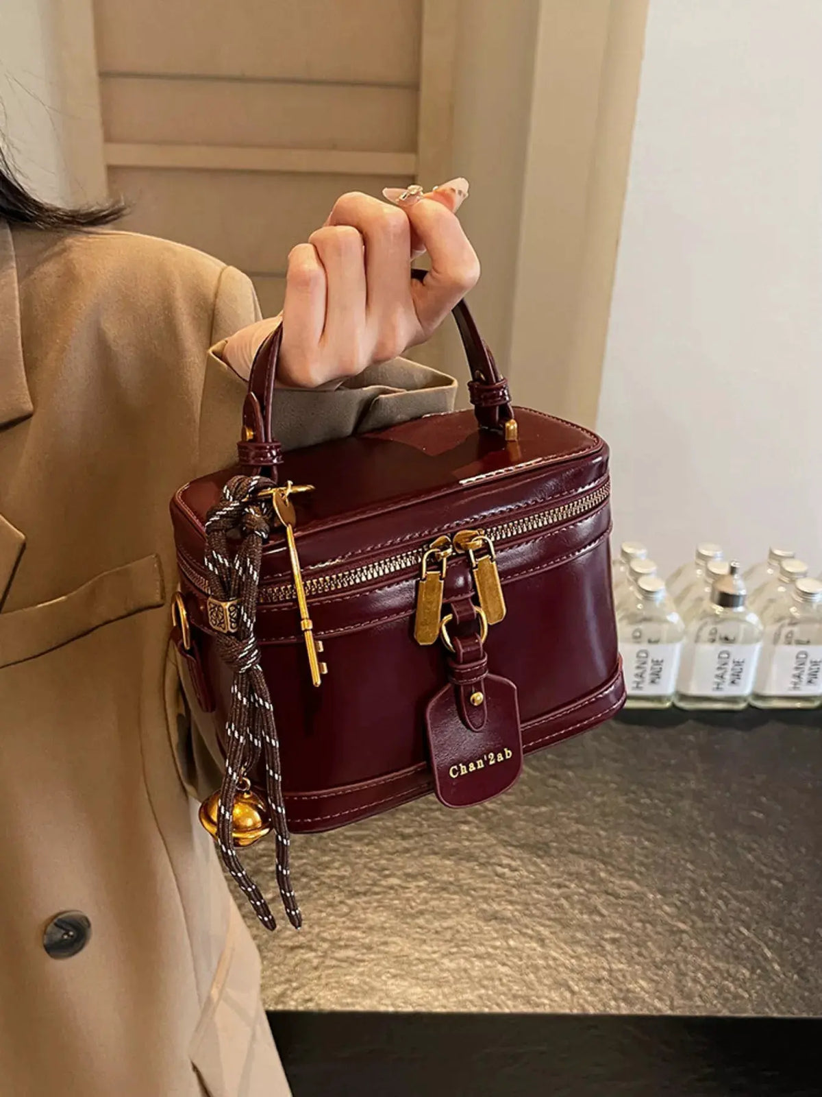Retro Style Boxy Crossbody Bag by Partner Label