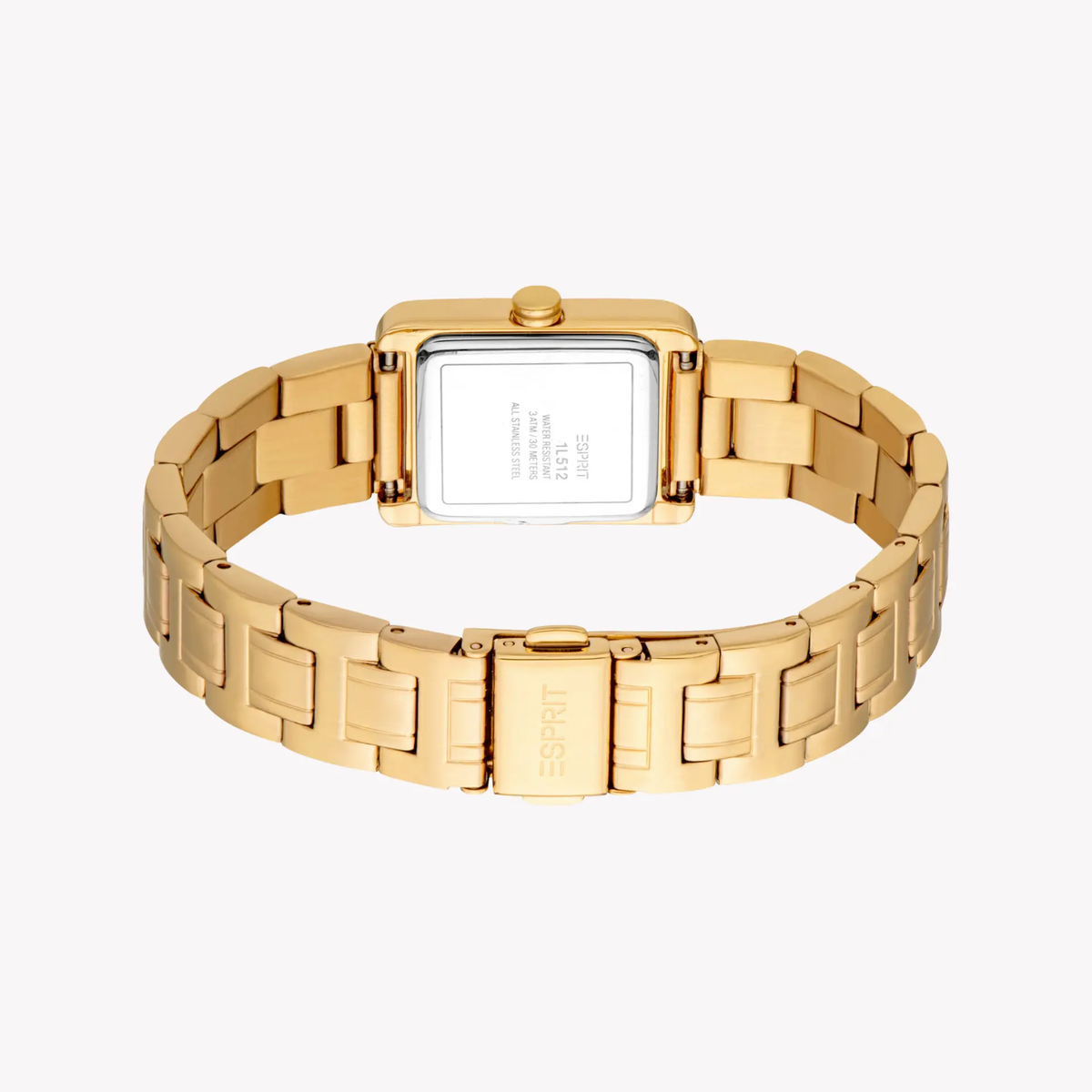 Esprit Women's Gold Stainless Steel, Dark Green | Es1l512m0055 by ESPRIT