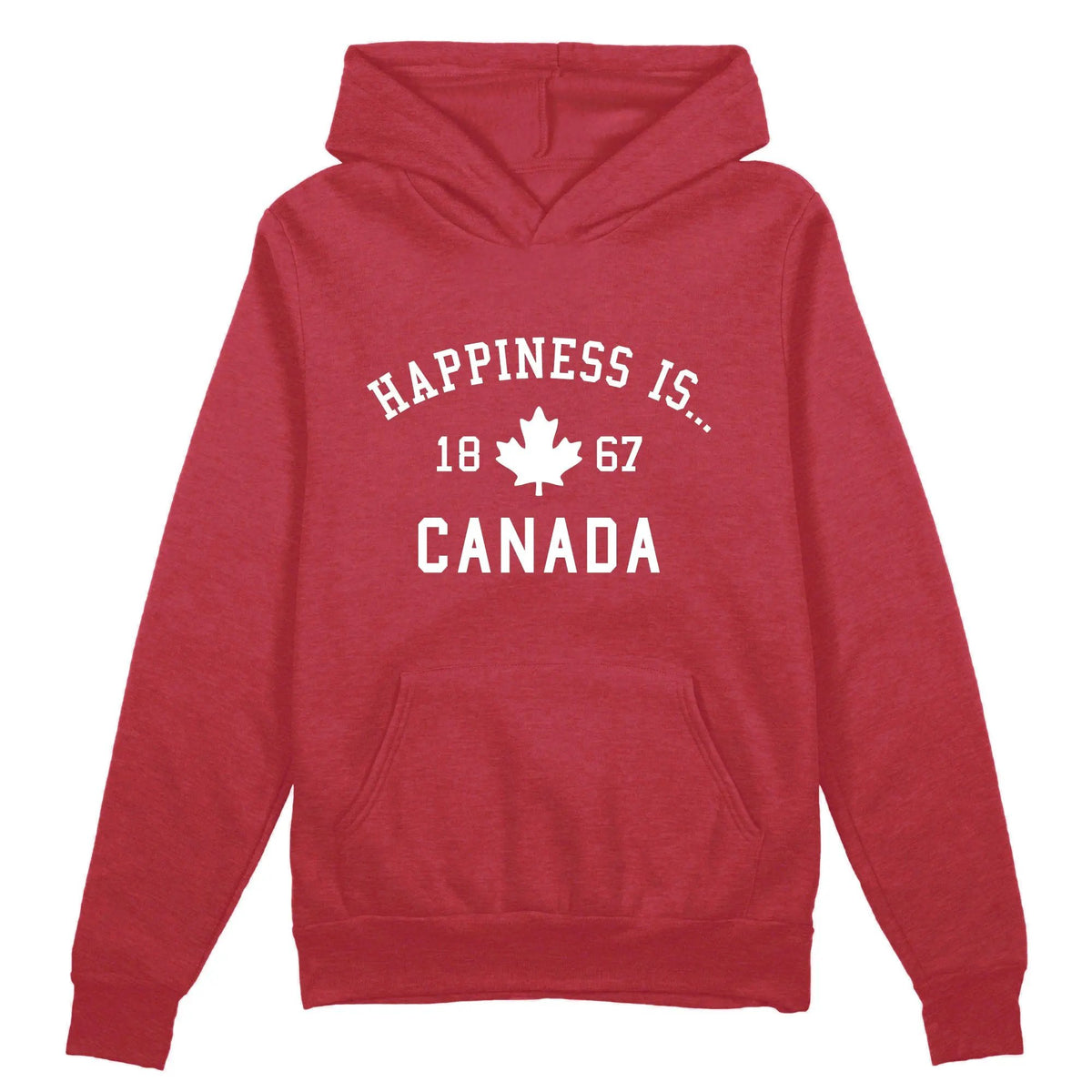 Unisex Canada 1867 Hoodie, Chili by Canada Collection