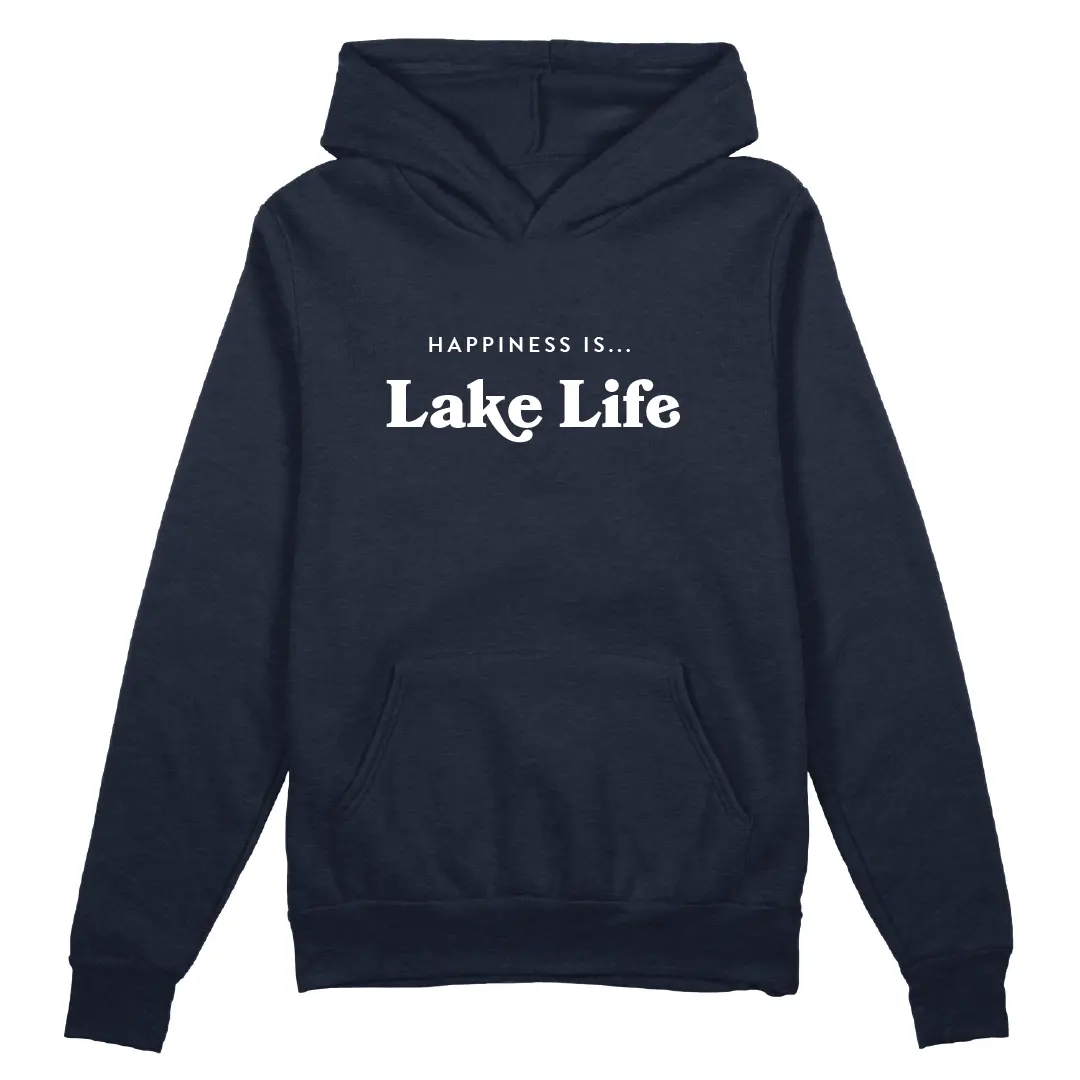 Unisex Lake Life 'Special K' Hoodie, True Navy by Lake Life Collection