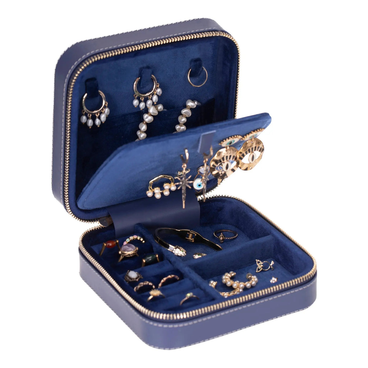 Eufaula Leather Jewelry Box by TORONATA