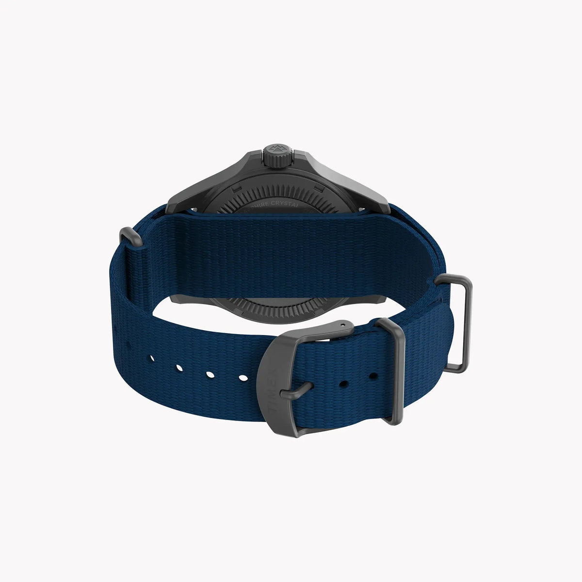 Expedition Field Post Solar 41mm Gunmetal Black Dial Black rPET Strap | TW2Y31700 by TIMEX