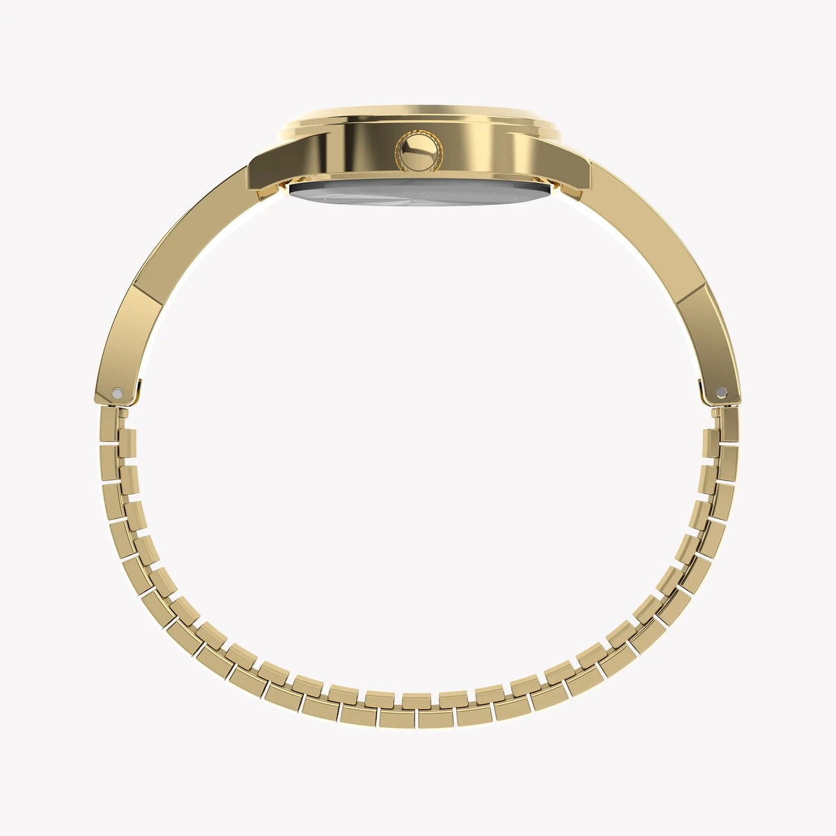 TIMEX Women's Gold-Tone Steel, Black Dial | TW2Y39200 by TIMEX