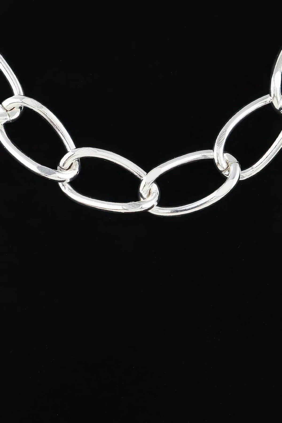 Women's Polished Twist Chain Statement Necklace Prêt-à-Porter BYMANYC ® New York - New Collection by BYMANYC New York