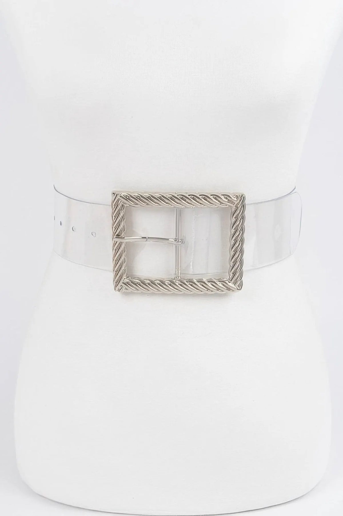 WOMEN'S BELT • HIGHLINE Fashion Chic Clear BYMANYC ® New York by BYMANYC ® New York