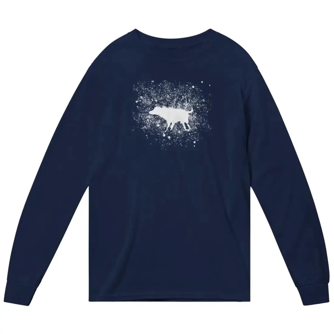 Banksy Wet Dog Splatter 2007 Street Art Long Sleeve Shirt by Art-O-Rama Shop