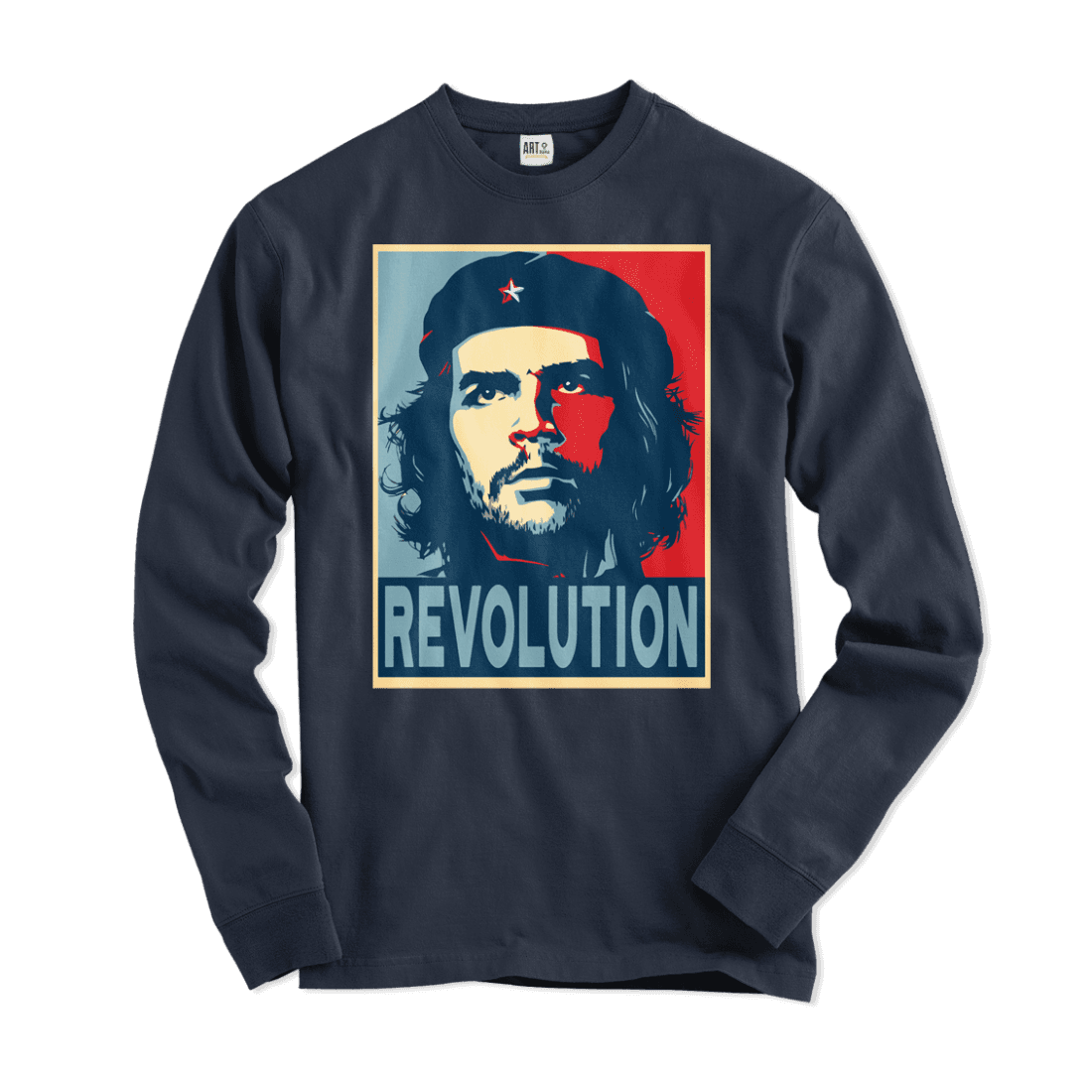 Che Guevara Revolution, Hope Style Long Sleeve Shirt by Art-O-Rama Shop