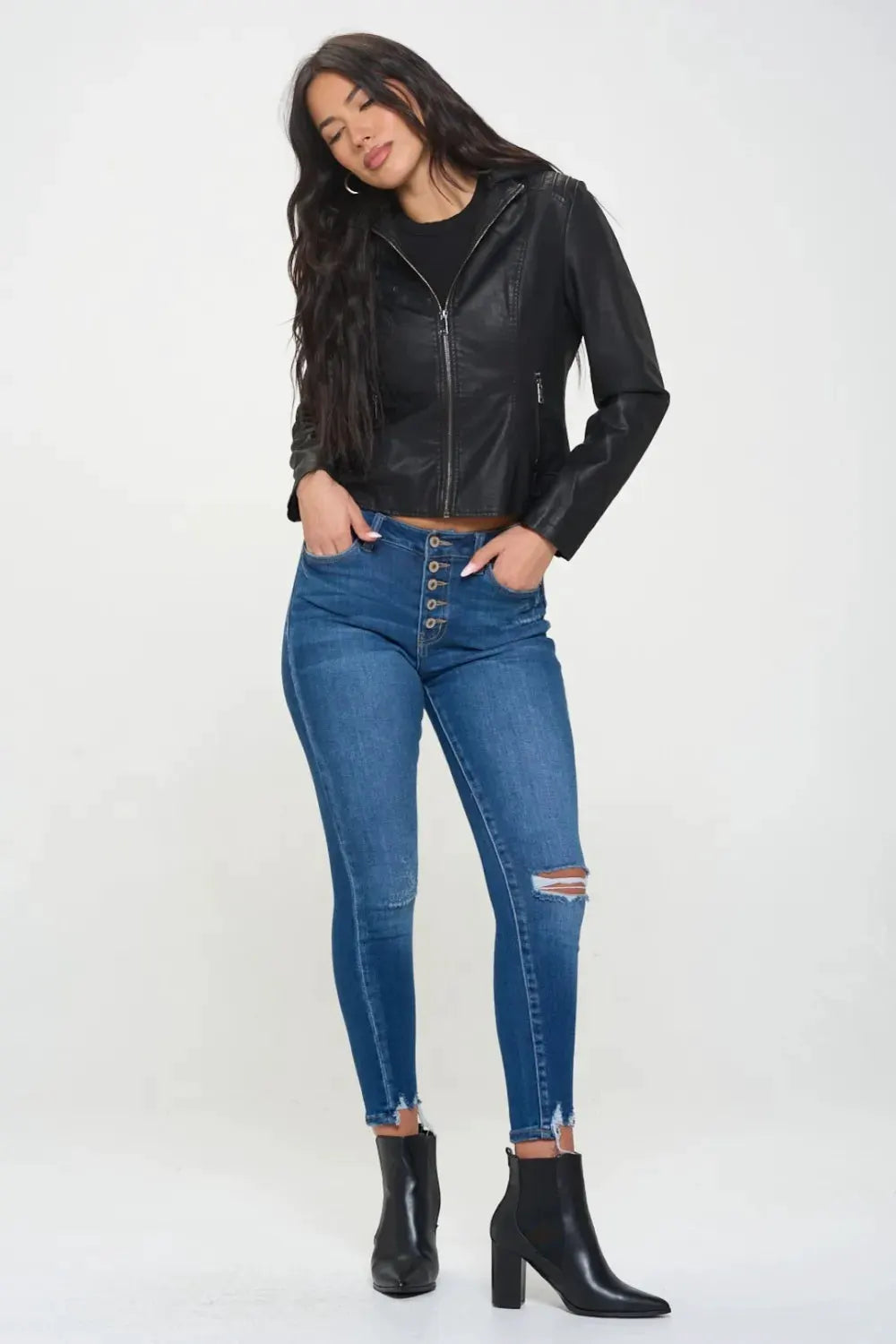 Coalition LA Zip Up Hooded Jacket by Partner Label