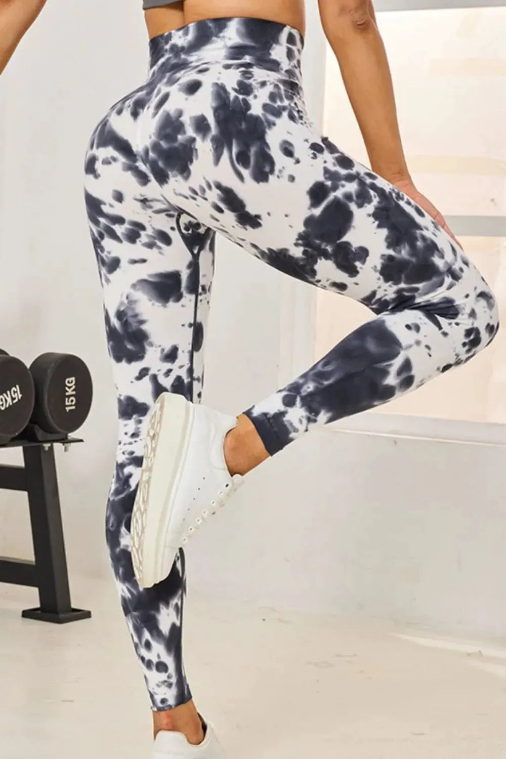 Tie-Dye High Waist Active Leggings by Partner Label
