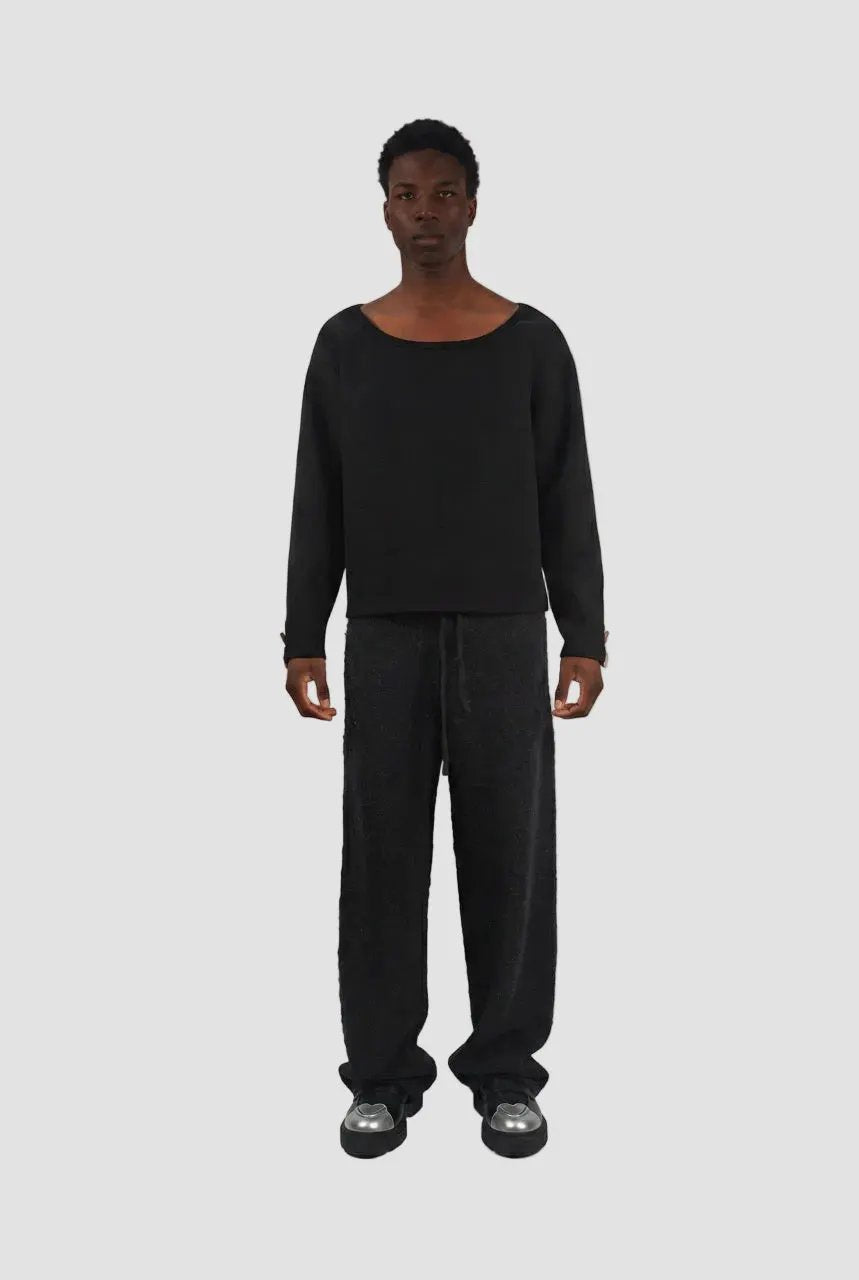 Solid Knit Lounge Pants by Hideout