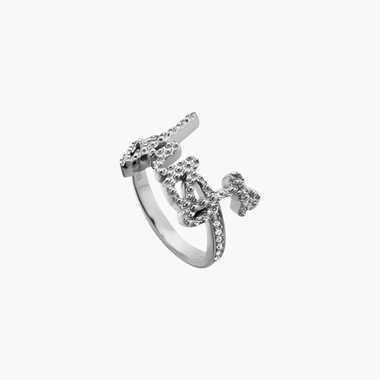 Just Cavalli Women's Silver Stainless Steel Ring, Silver | Jcrg00590106 by JUST CAVALLI
