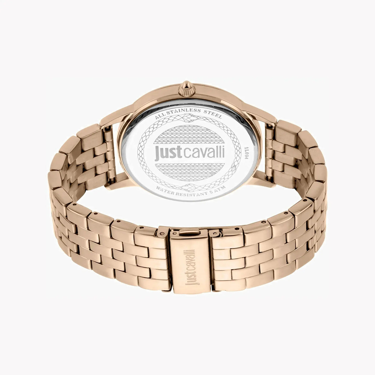 Just Cavalli Women's Rose Gold Watch, Silver Dial | Jc1l094m0075 by JUST CAVALLI