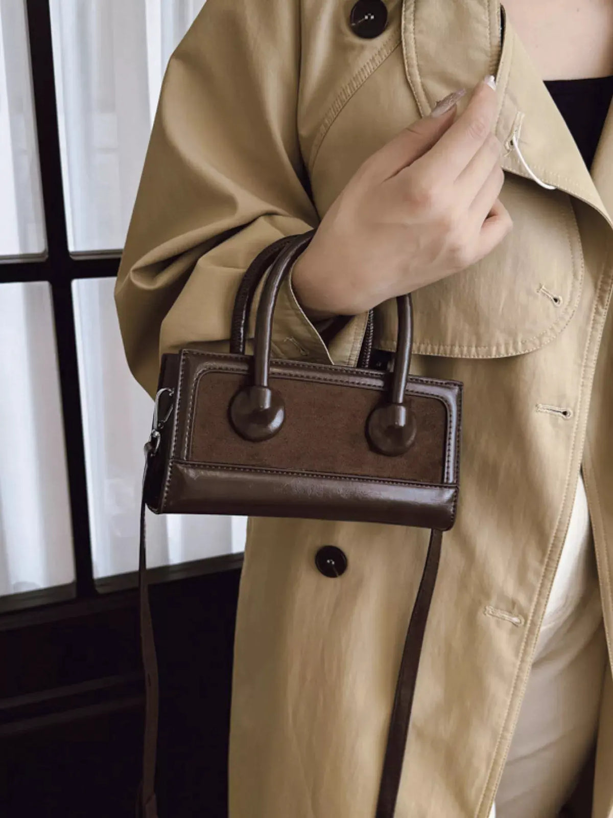 Top Handle Crossbody Bag by Partner Label
