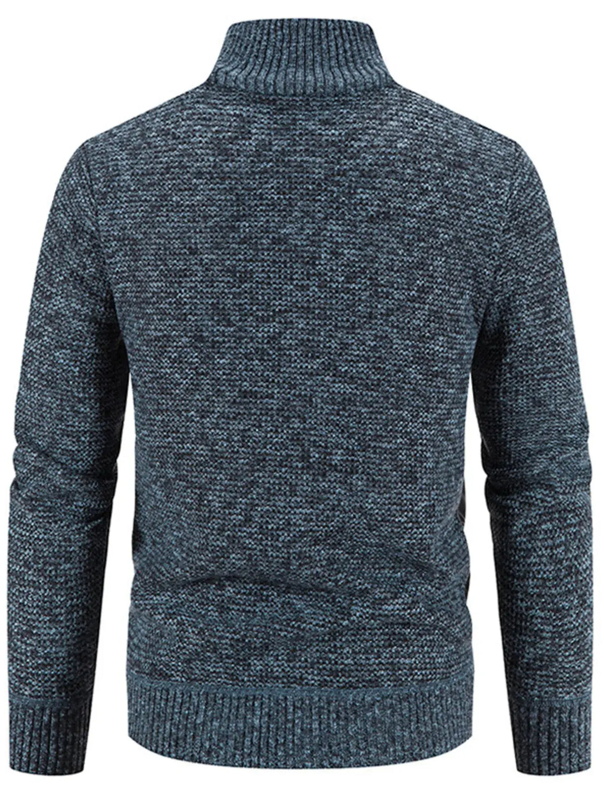 Men’s Plus Size Quilted Knit Bomber Jacket with Stand Collar | Partner Labels Selection by Partner Label