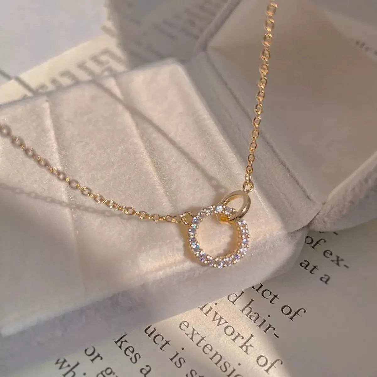 925 Sterling Silver Zircon Pendant Necklace by Partner Labels