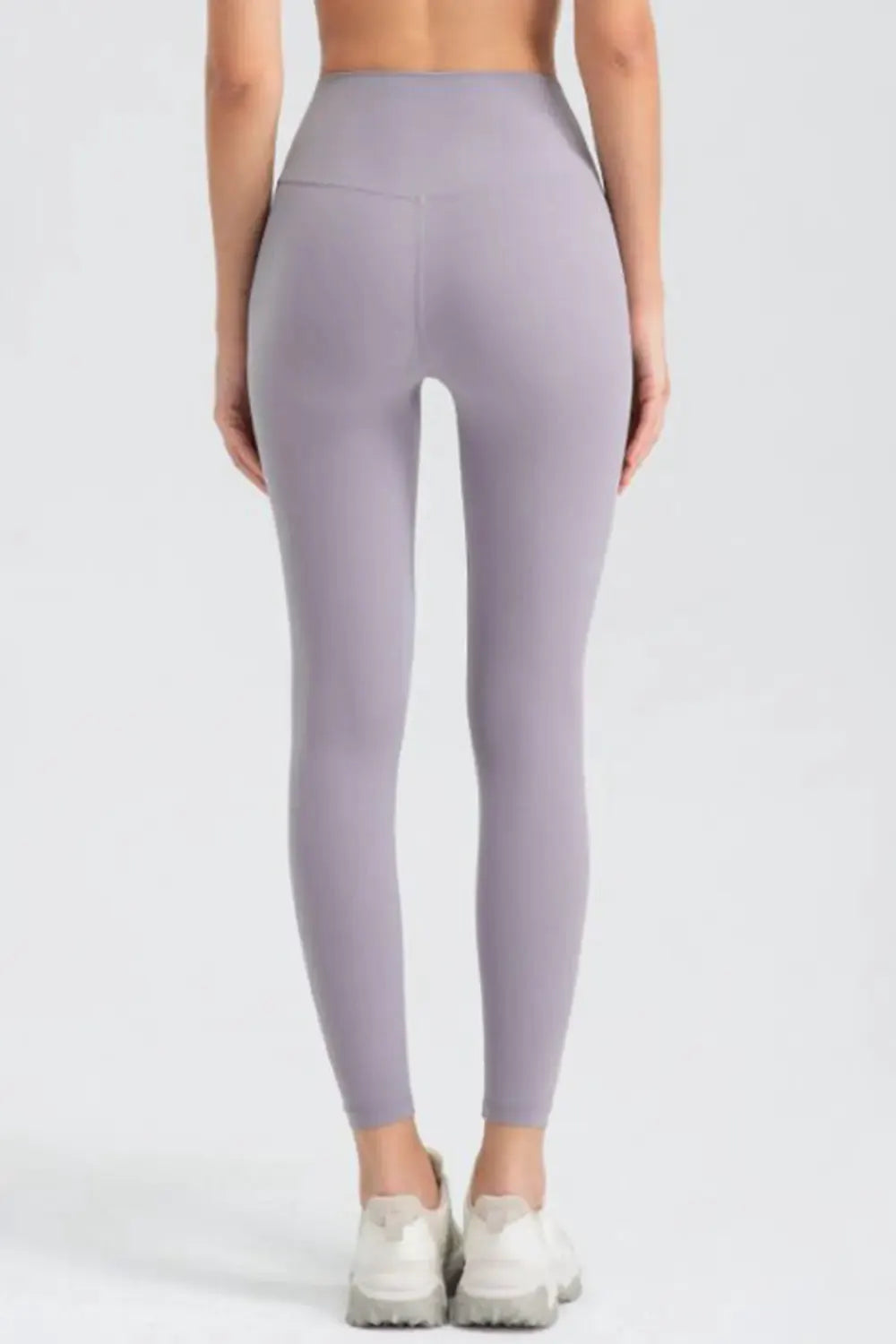 Wide Waistband Slim Fit Active Leggings by Partner Label