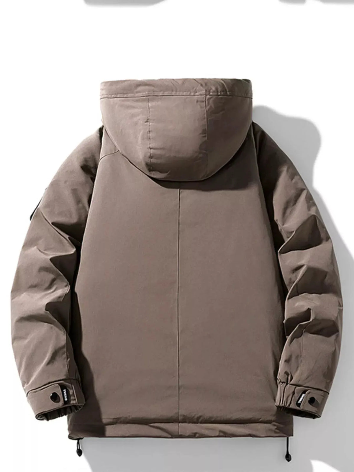 Men's Plus Size Hooded Winter Padded Jacket by Partner Label