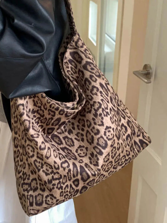 Leopard Print Tote Bag by Partner Label