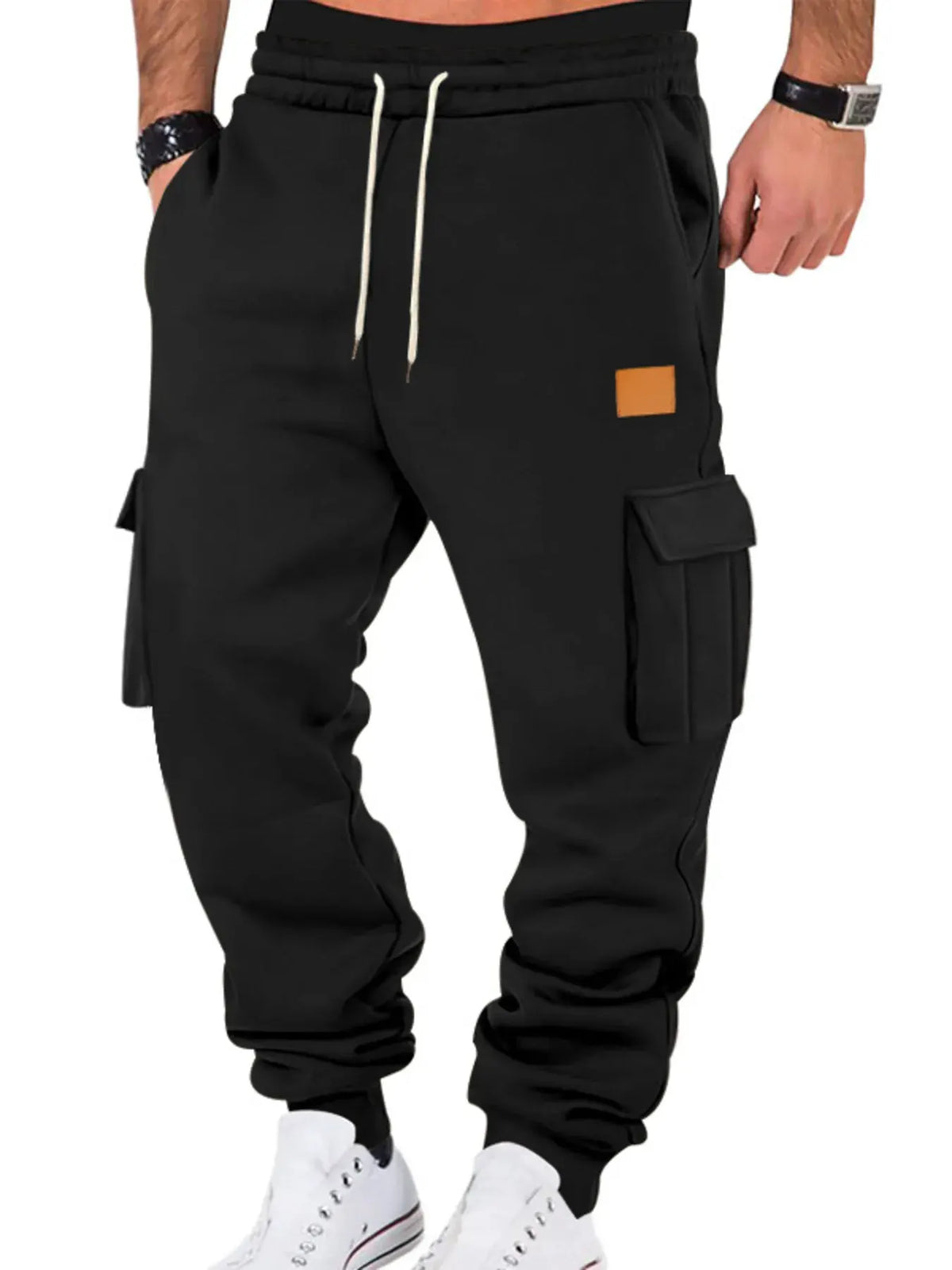 Men’s Drawstring Cargo Joggers | Partner Labels Selection by Partner Label
