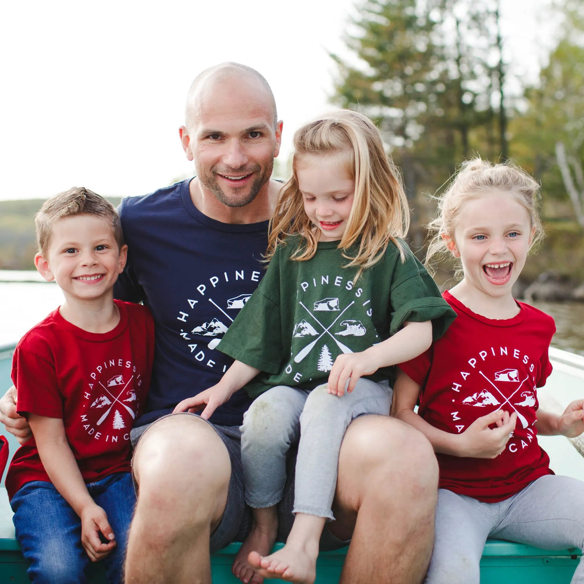 Youth Crest T-Shirt, Canada Red by Canada Collection