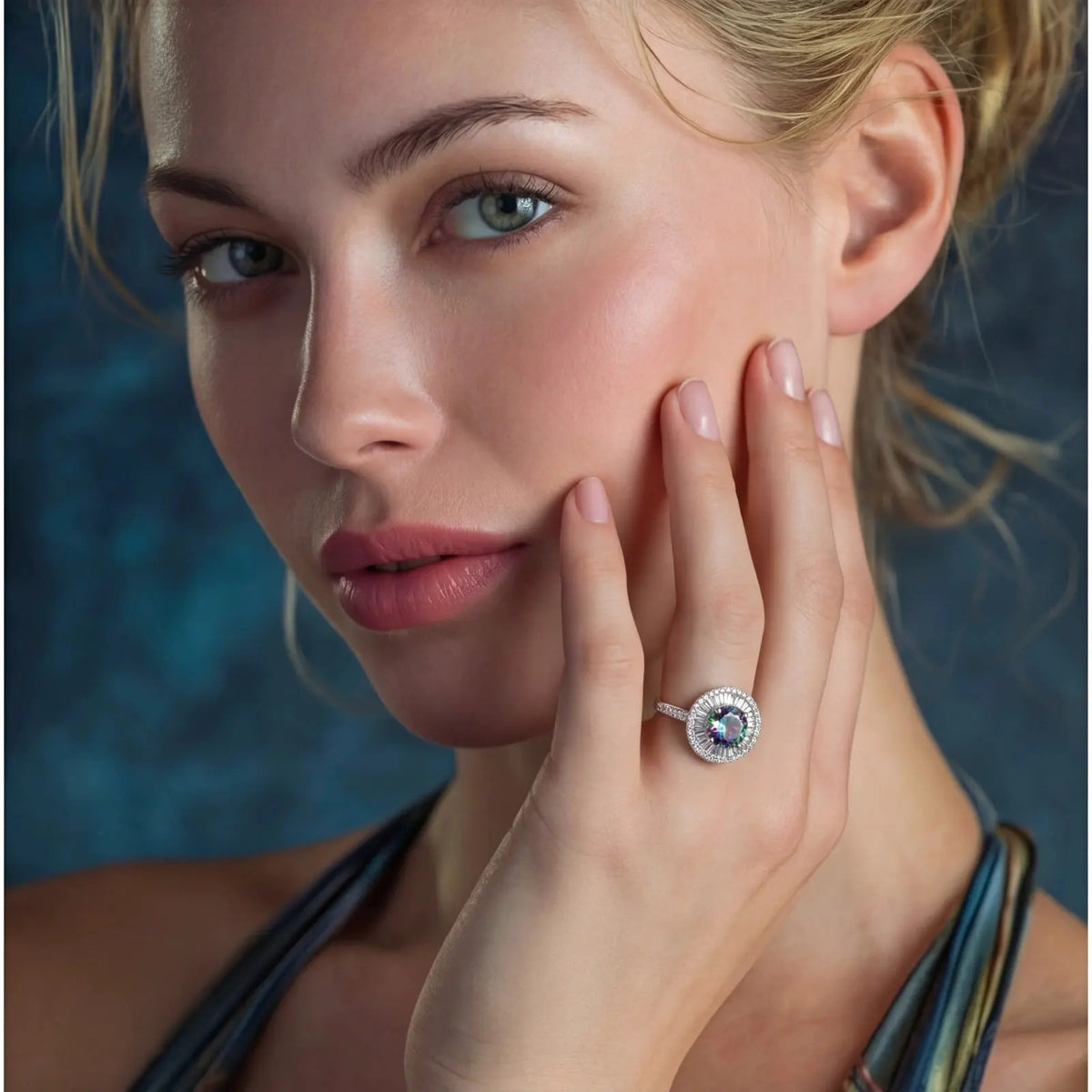 Starlight Halo Ring by Equanimity Essence.