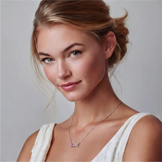 Love Statement Necklace | Equanimity Essence by Equanimity Essence.