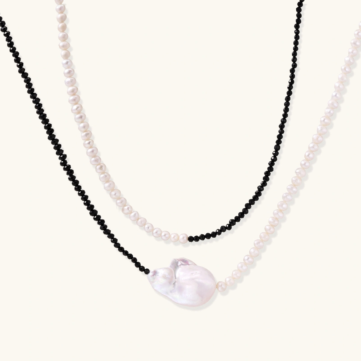 Moonlit Layers Necklace by Equanimity Essence.