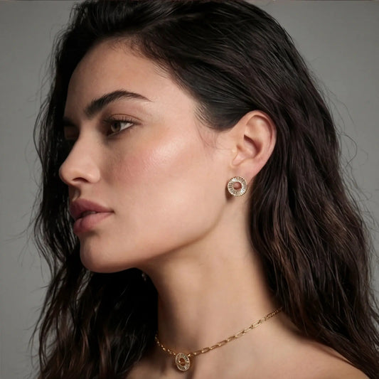 Radiant Circle Jewelry Set | Equanimity Essence by Equanimity Essence.