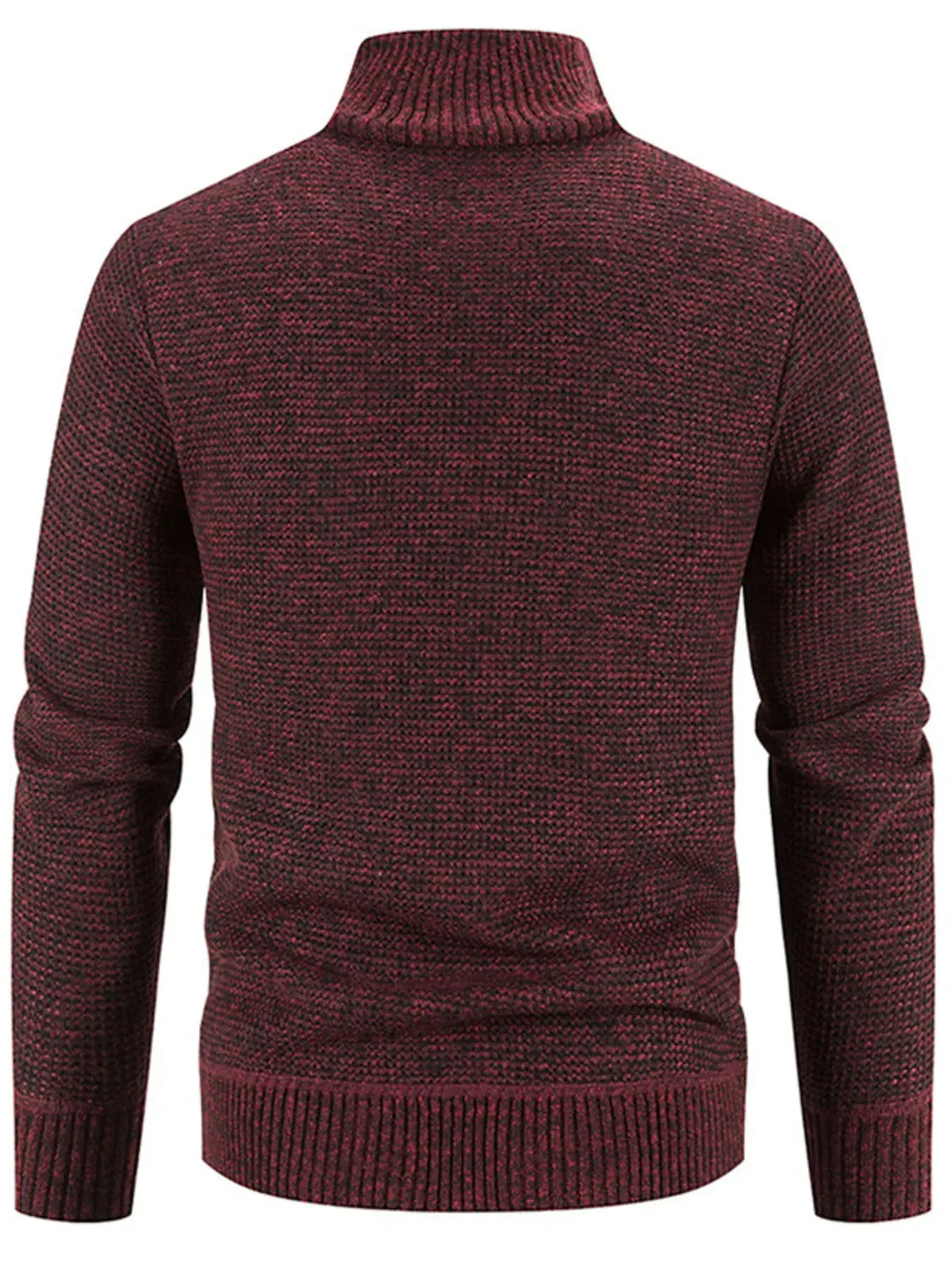 Men’s Plus Size Quilted Knit Bomber Jacket with Stand Collar | Partner Labels Selection by Partner Label