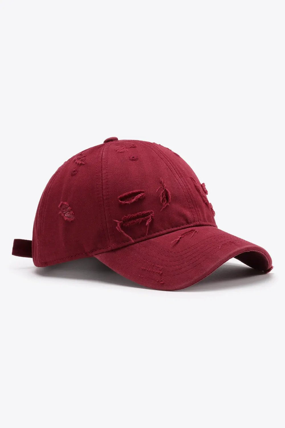 Distressed Adjustable Baseball Cap by Partner Label