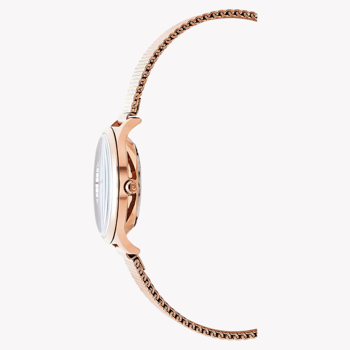 Pierre Cardin Women's Rose Gold Watch, White Dial | Pc902682f120 by PIERRE CARDIN