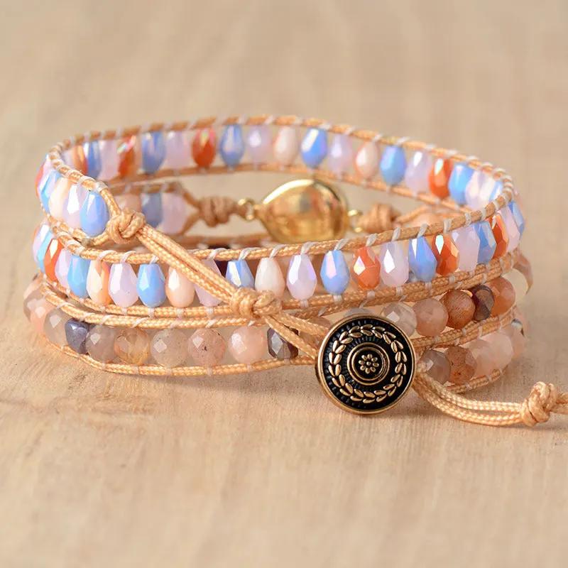 Opal Beaded Bracelet by Partner Label