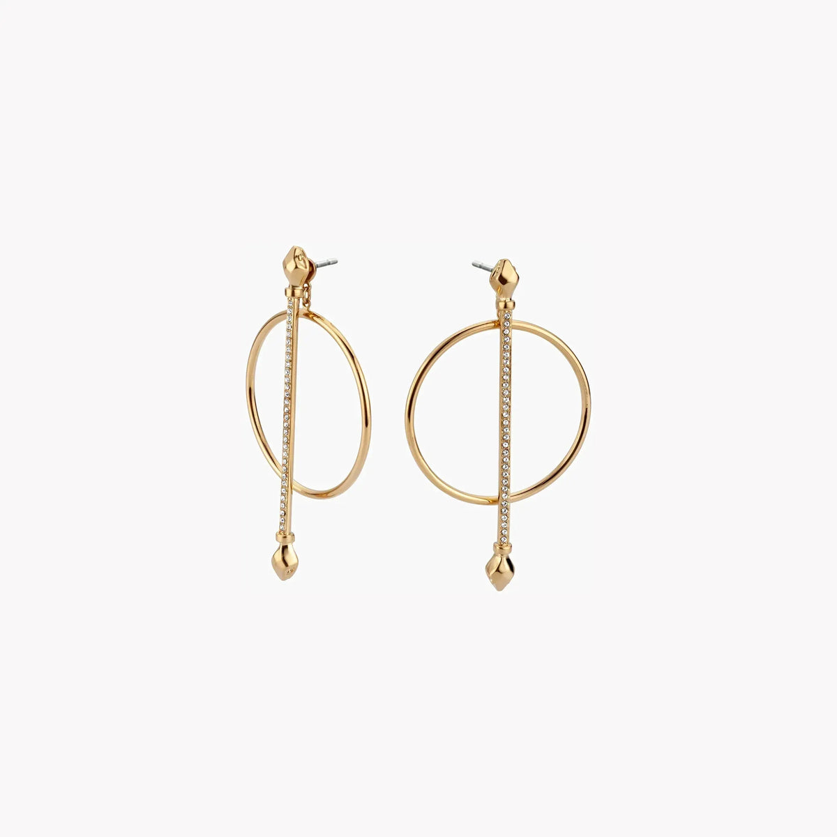 Just Cavalli Women's Gold Earrings, Stainless Steel | Jcer00410200 by JUST CAVALLI