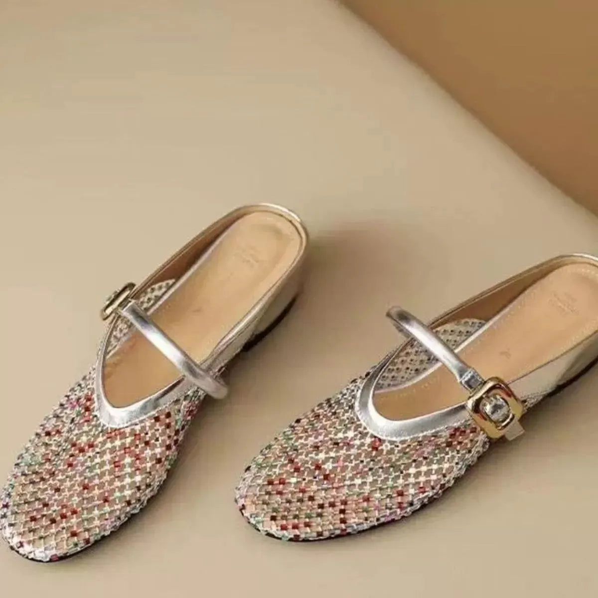 Hollow Out Wedge Sandal by Partner Label