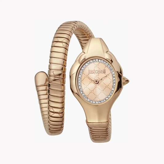 Just Cavalli Women's Rose Gold Watch, Asymmetrical Case | Jc1l186m0045 by JUST CAVALLI