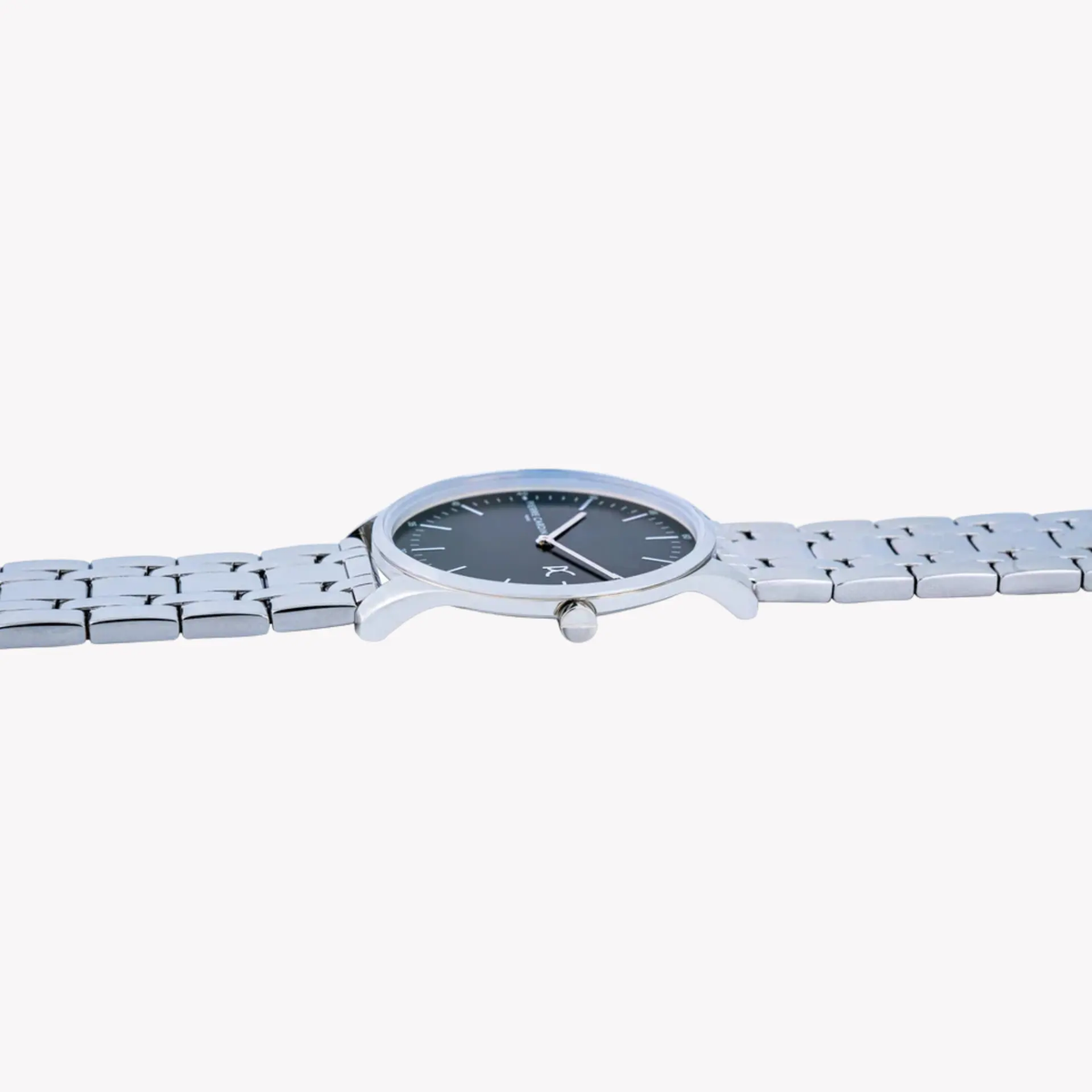 Pierre Cardin Men's Silver Stainless Steel Watch, Black Dial | Cba.4010 by PIERRE CARDIN