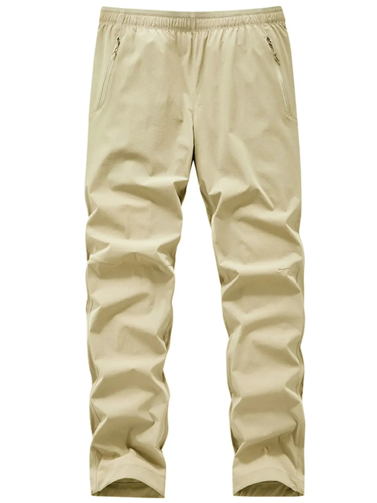 Men's Plus Size Lightweight Quick-Dry Outdoor Pants by Trendsi