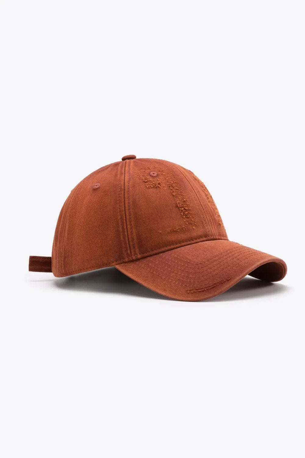 Distressed Adjustable Baseball Cap by Partner Label