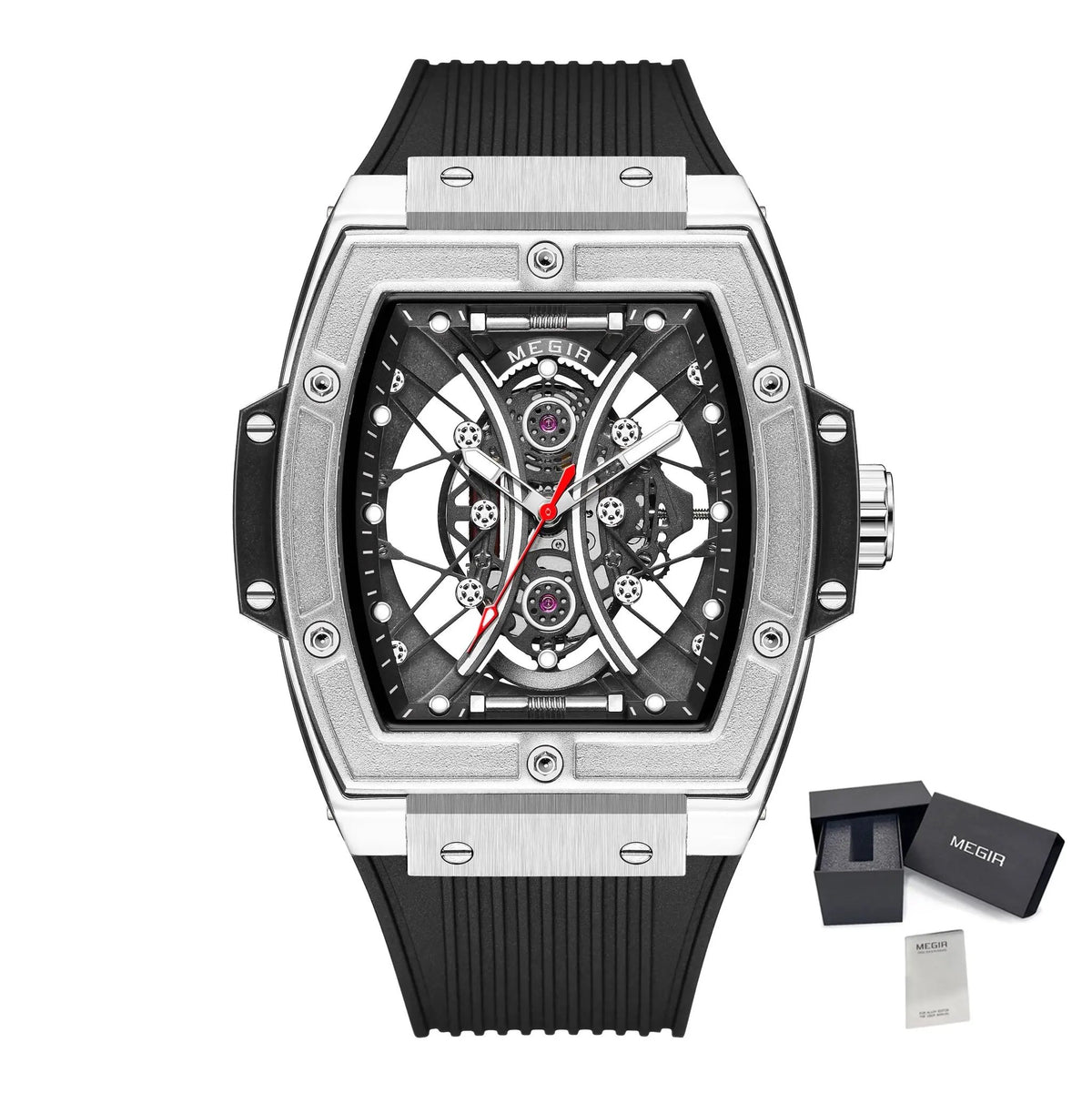 MEGIR Brand Luxury Quartz Watch for Men Fashion Military Sports Watches Waterproof Luminous Clock Wristwatch Reloj Hombre 8109 by MEGIR WATCH GROUP