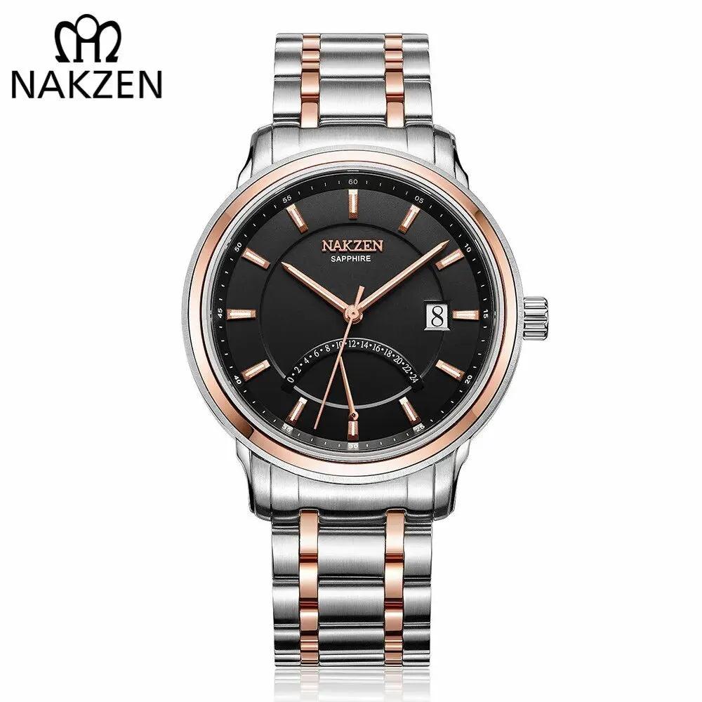 NAKZEN Luxury Brand Chronograph Men Sports Watches Man Quartz Wristwatch Male Calendar Waterproof Watch Clock Relogio Masculino 4021 by MEGIR WATCH GROUP