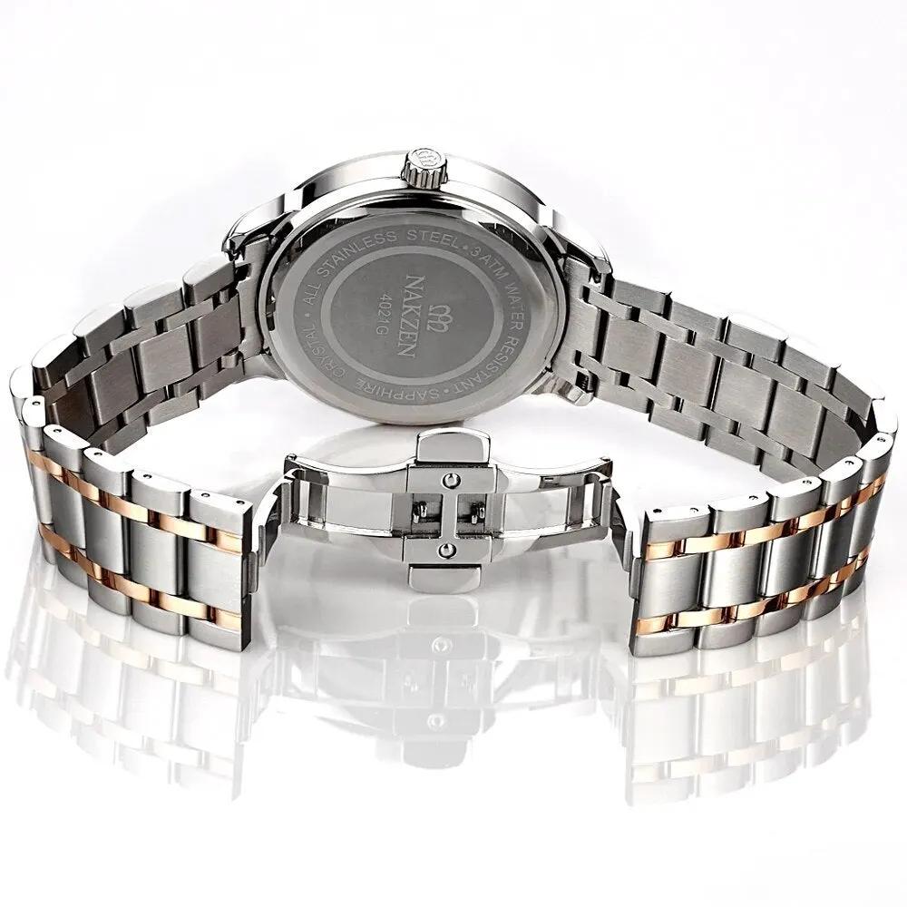 NAKZEN Luxury Brand Chronograph Men Sports Watches Man Quartz Wristwatch Male Calendar Waterproof Watch Clock Relogio Masculino 4021 by MEGIR WATCH GROUP