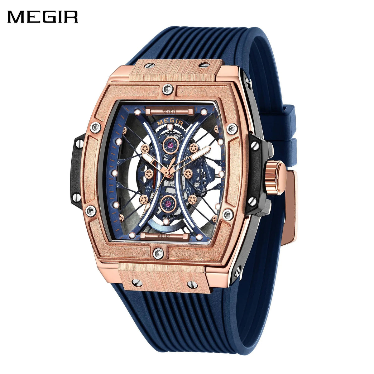 MEGIR Brand Luxury Quartz Watch for Men Fashion Military Sports Watches Waterproof Luminous Clock Wristwatch Reloj Hombre 8109 by MEGIR WATCH GROUP